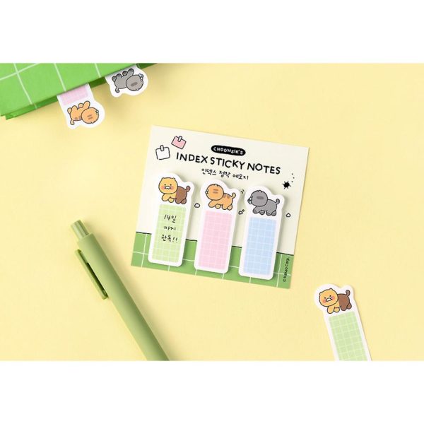 Kakao Friends - Choonsik Ordinary Index Sticky Notes Cheap - Image 5