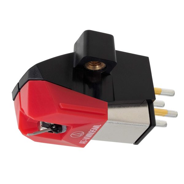 Audio-Technica AT-VM95ML Dual Moving Magnet Turntable Cartridge Red Supply - Image 2